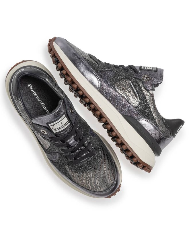 Sneakers Laag Zalando Floris Van Bommel Floris Van Bommel Zilver